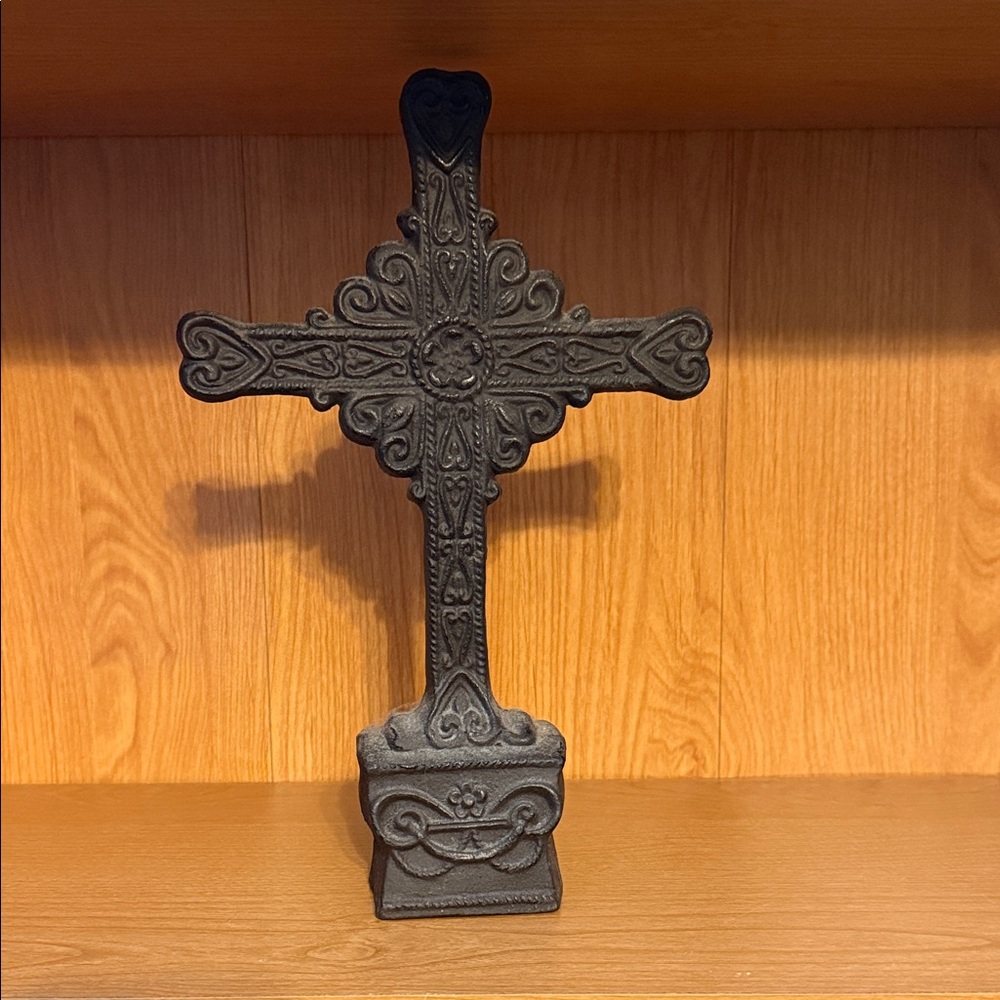 Vintage Iron Decorative Cross